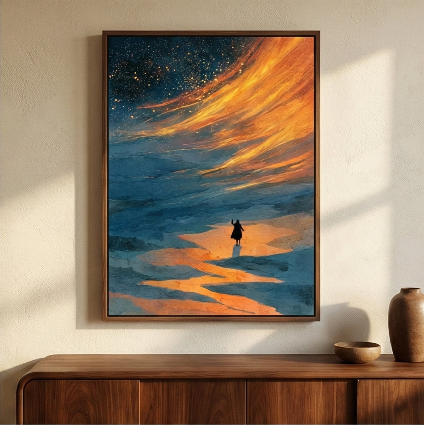 Surreal Art | The Stellar Guide Dreamlike Canvas Wall Art