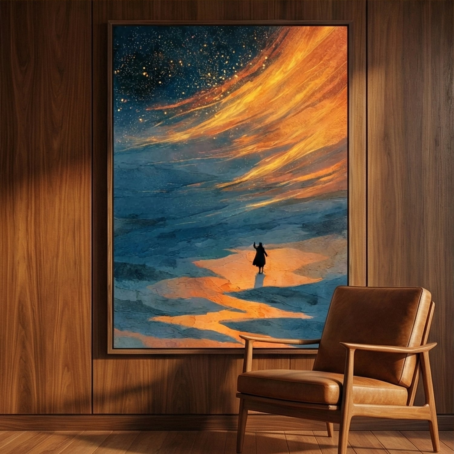 Surreal Art | The Stellar Guide Dreamlike Canvas Wall Art