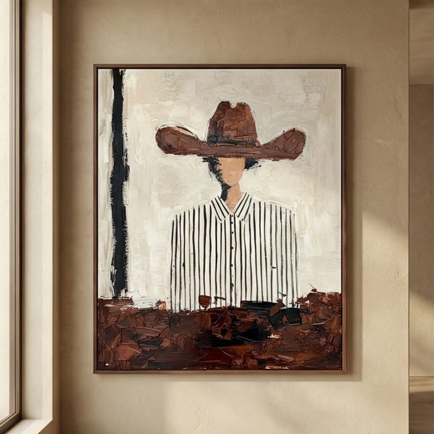 Vintage Americana Art | Vestige of the Range Southwest Home Decor Canvas
