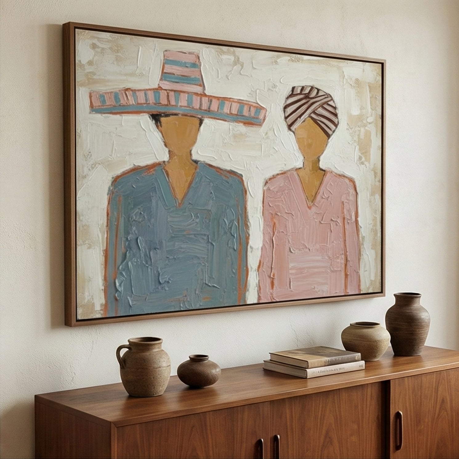 Vintage Americana Art | Quiet Companions Cowboy Western Wall Art