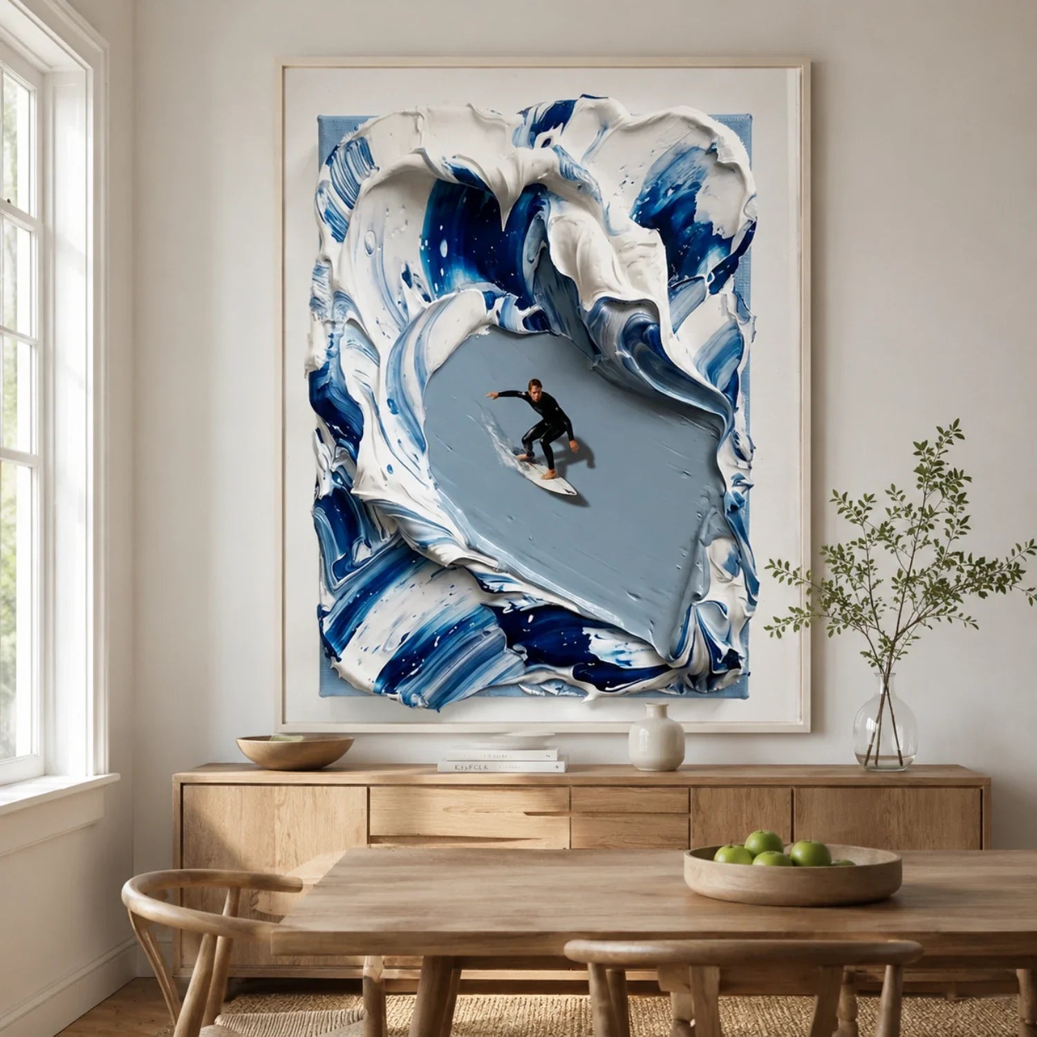 3D textured Art | Within the Break Modern Textured Wall Art