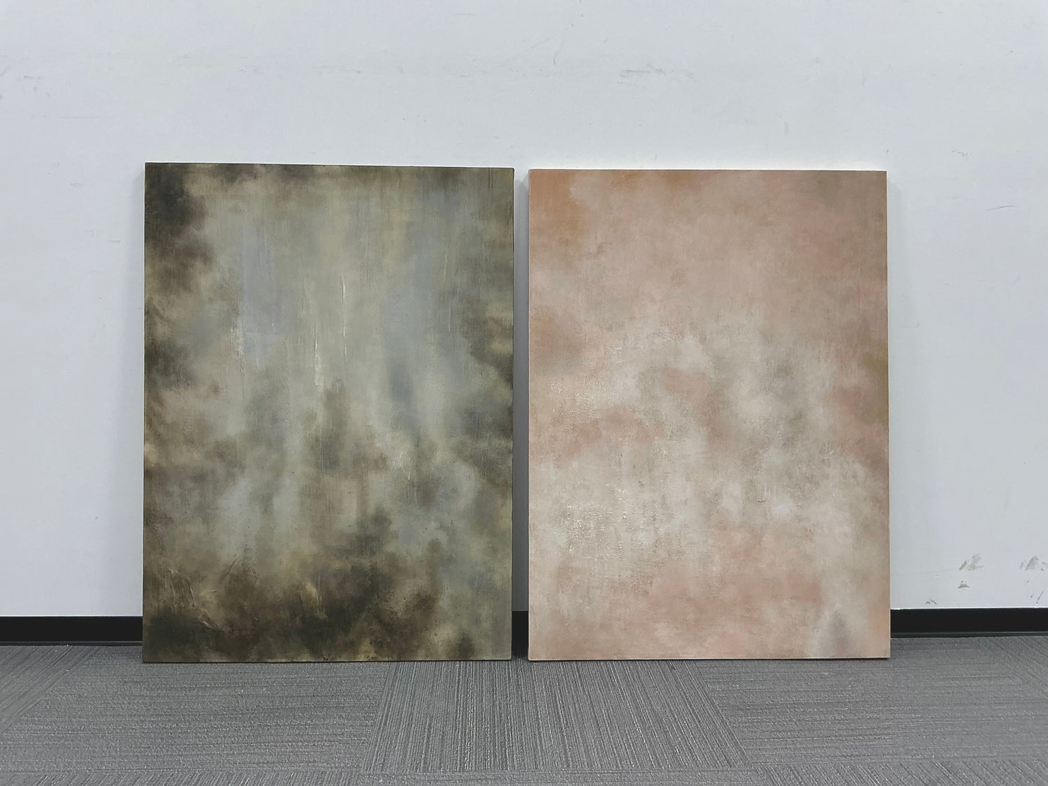 Wabi-Sabi Art | Grey Breath Neutral Textured Wall Art