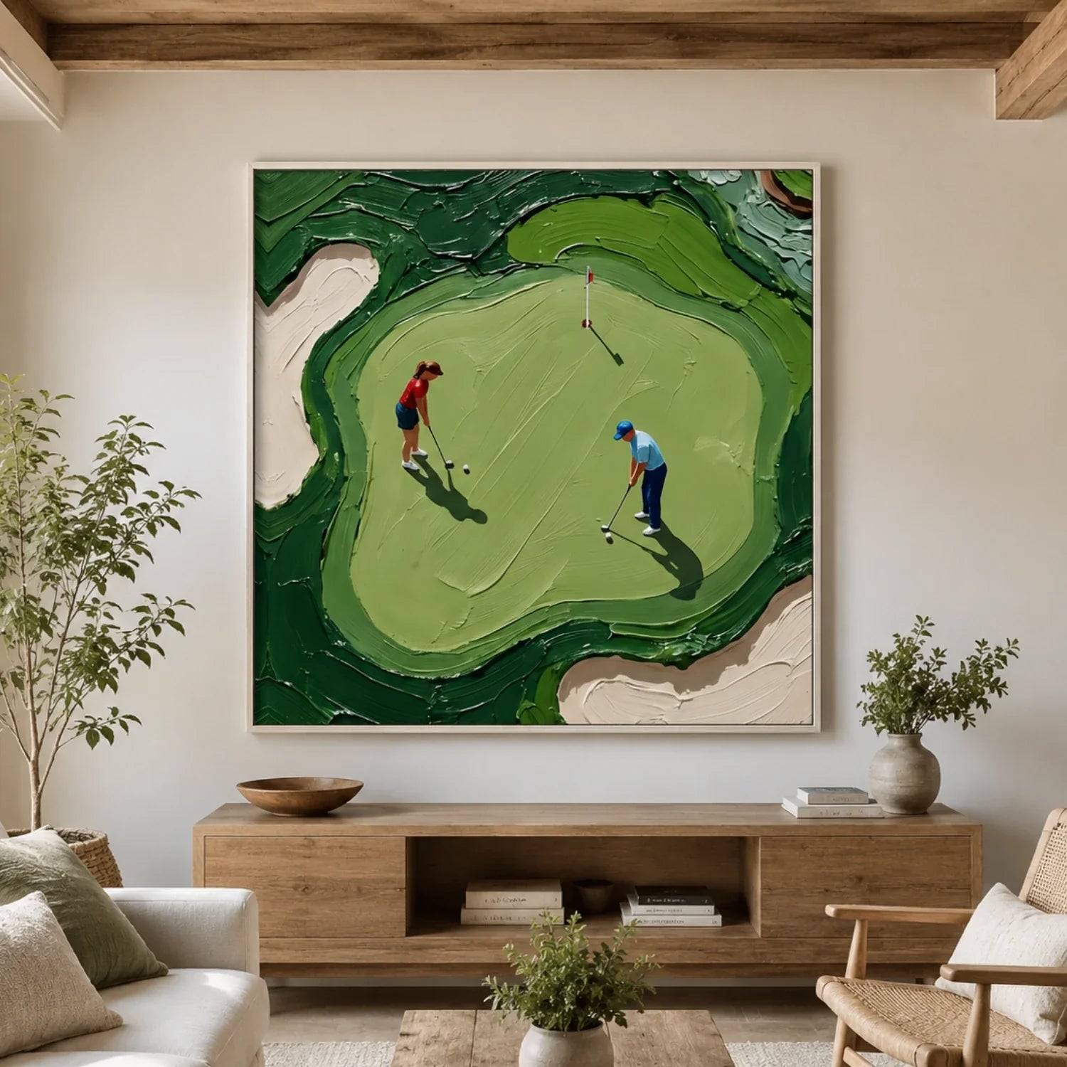 3D textured Art | The Quiet Measure Modern Textured Wall Art
