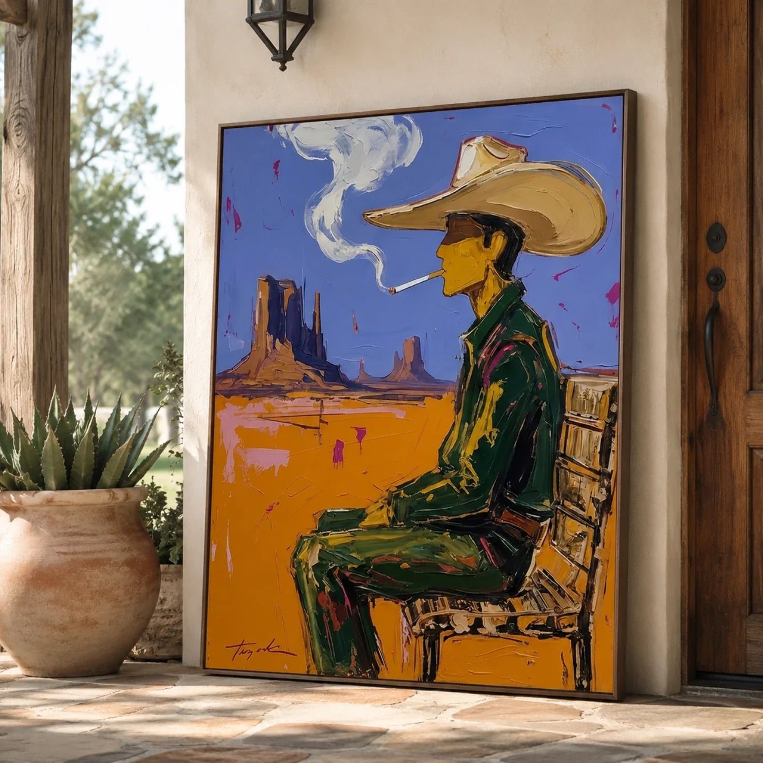 POP Art | Monument of Quiet Smoke Playful Gallery Wall Decor