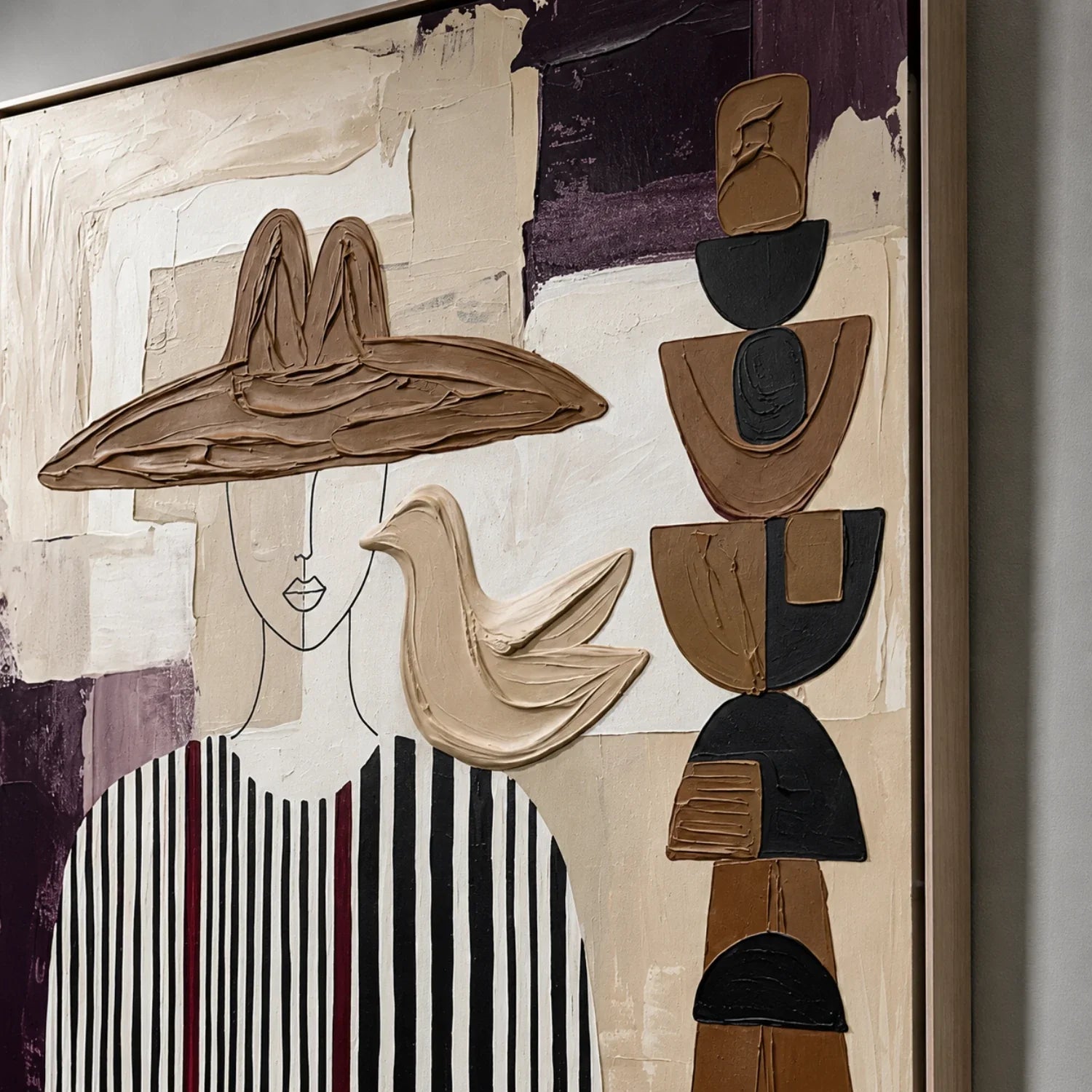 Vintage Americana Art | Layered Self Western Gallery Wall Decor