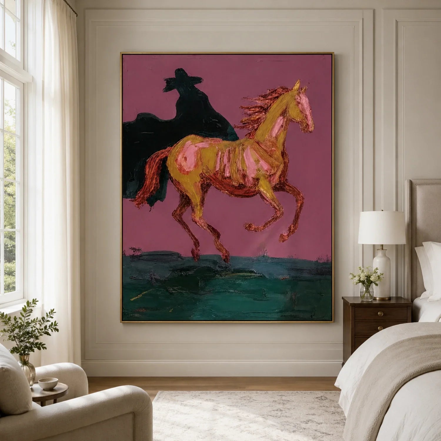 POP Art | Twilight Rider Western Canvas Wall Decor