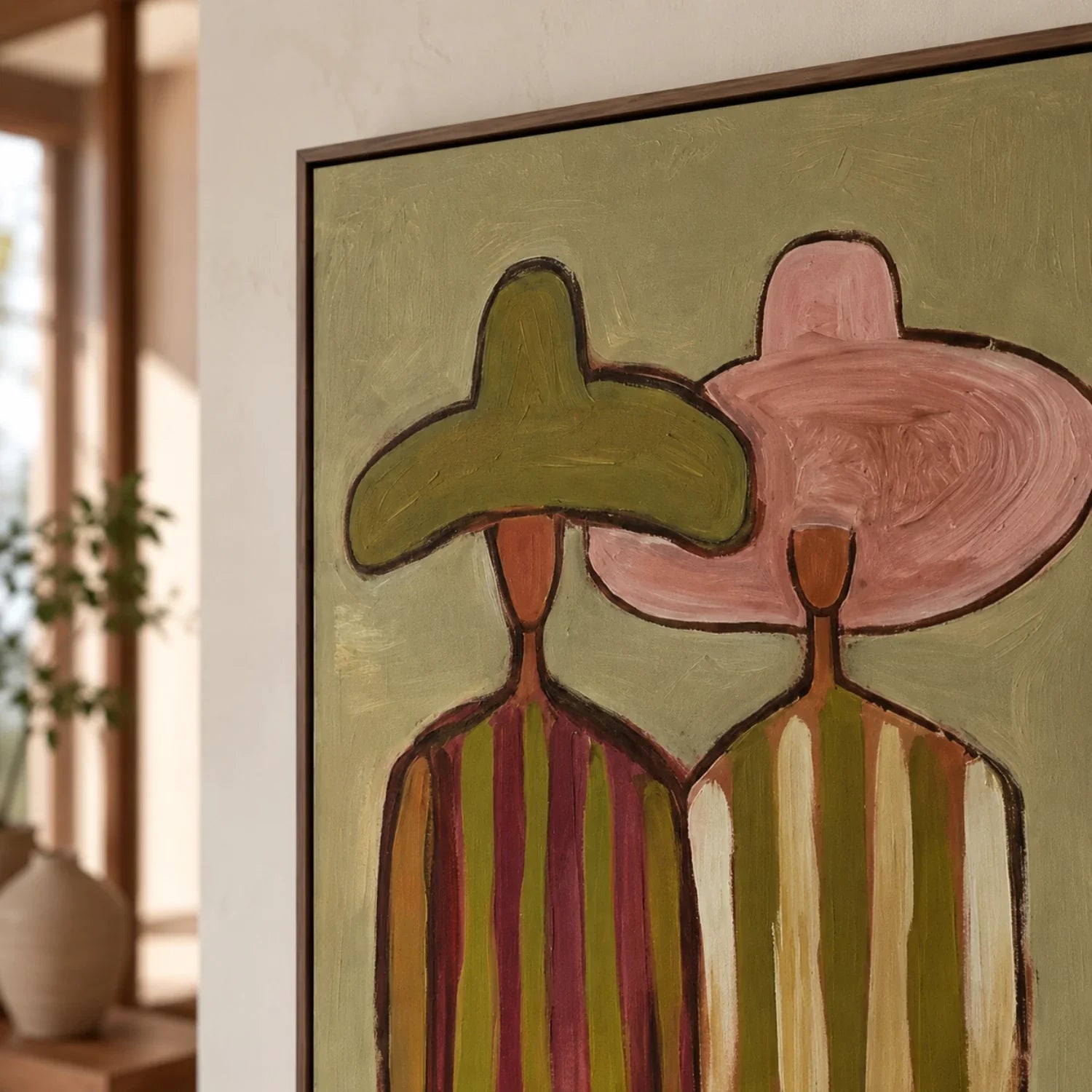 Vintage Americana Art | Harmony in Hue Southwest Home Decor Canvas