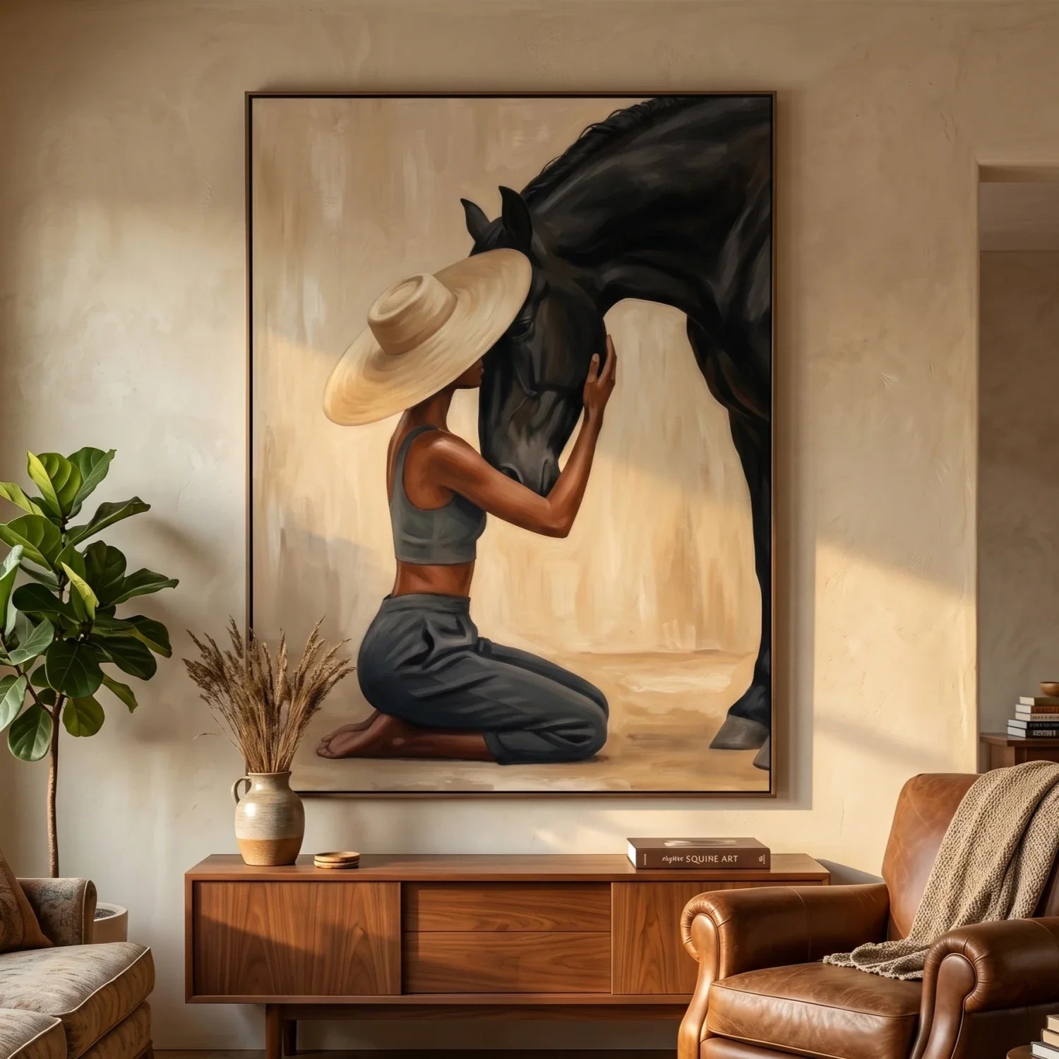 Vintage Americana Art | Quiet Bond Western Gallery Wall Decor