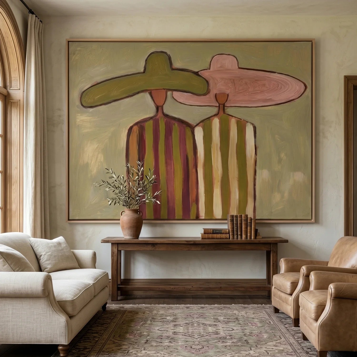 Vintage Americana Art | Kinship Western Canvas Wall Decor