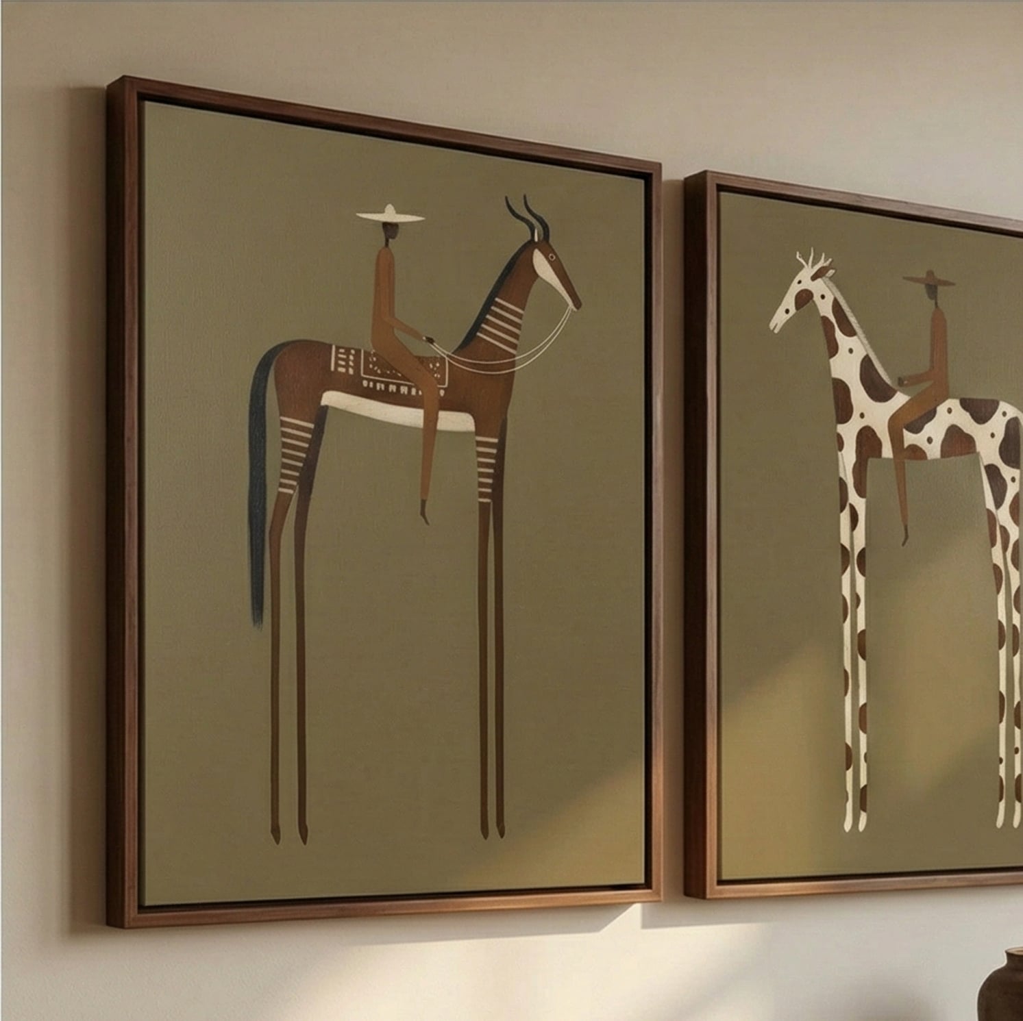 Vintage Americana Art | Cycles of Change Western Gallery Wall Decor