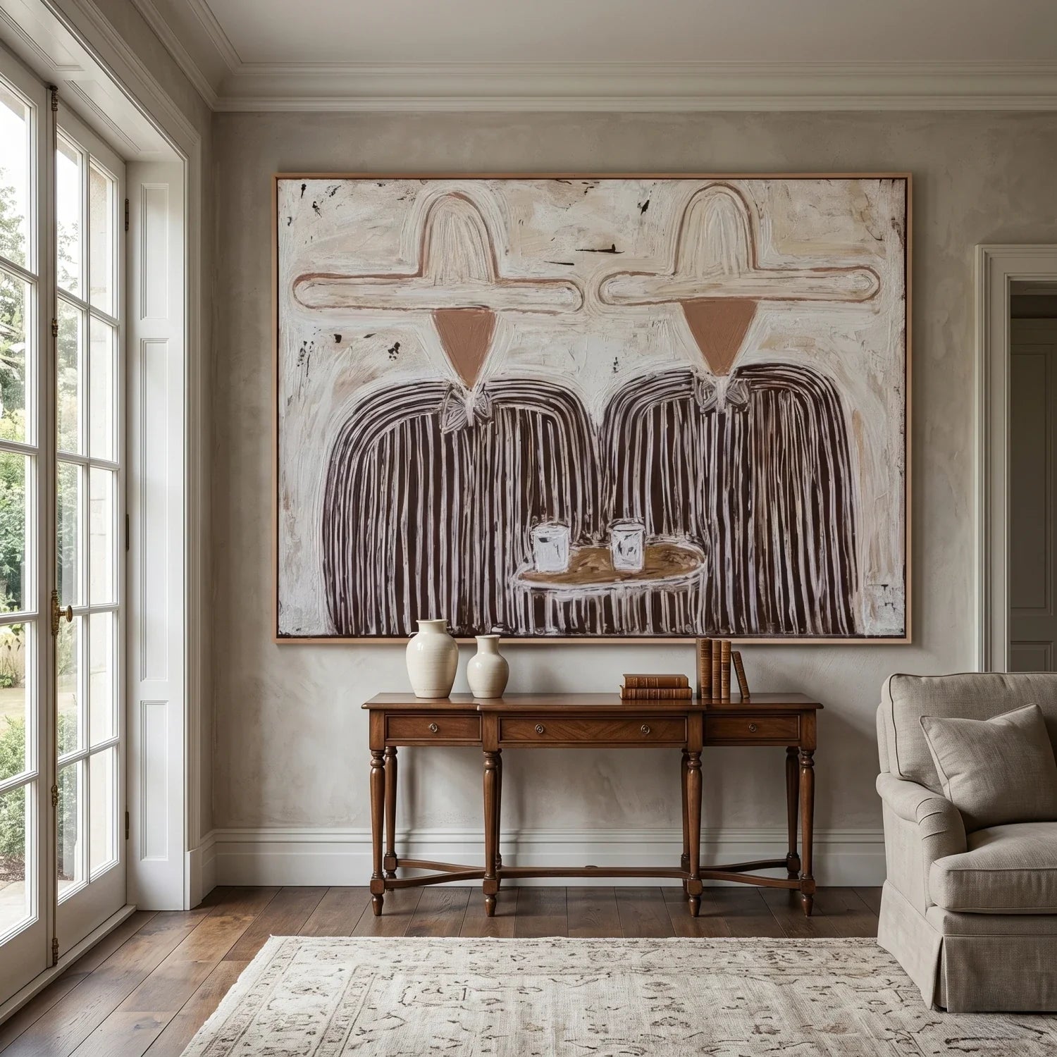 Vintage Americana Art | Shared Silence Western Gallery Wall Decor