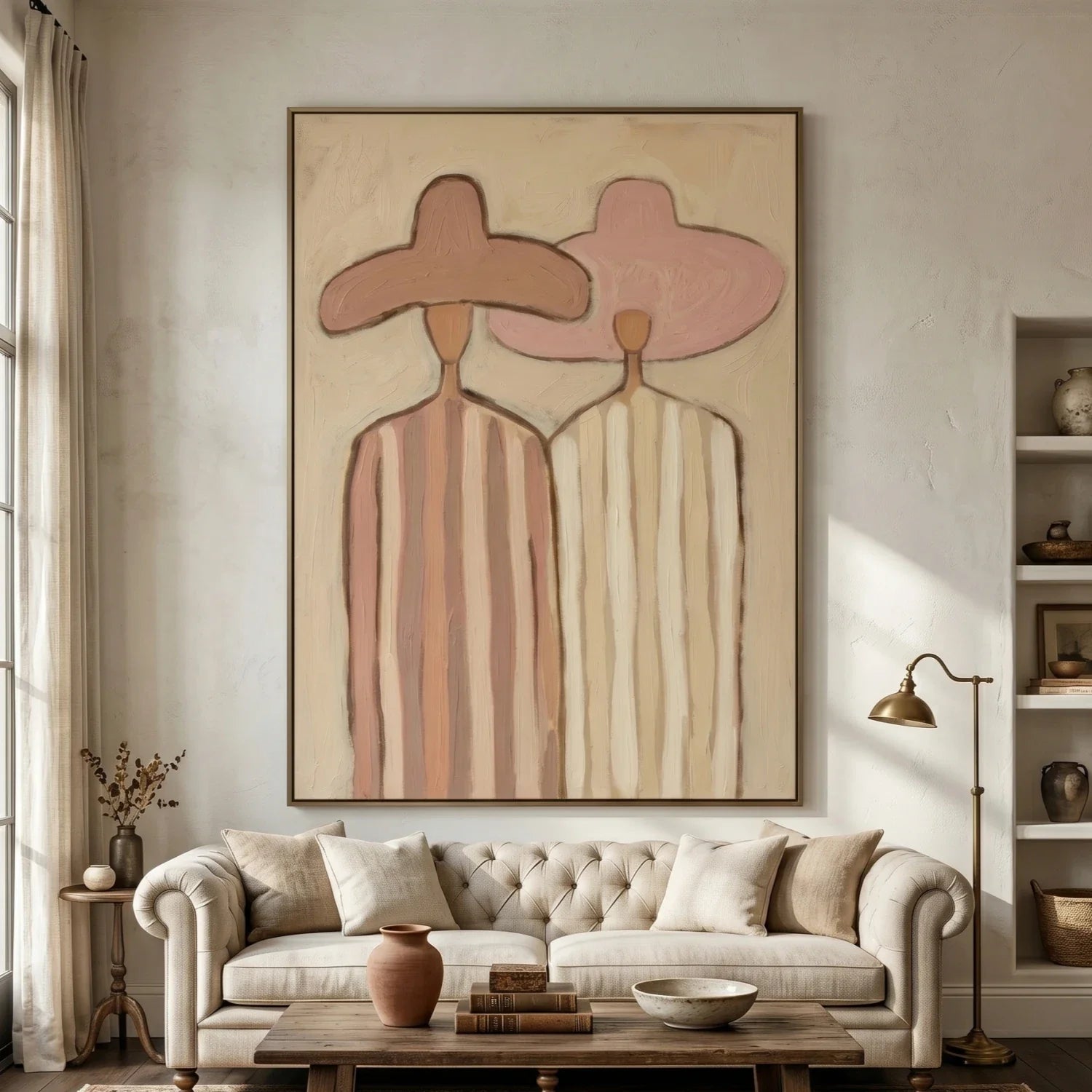 Vintage Americana Art | Tender Accord Rustic Living Room Wall Art