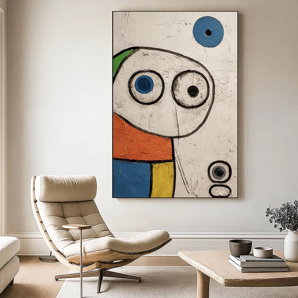Surreal Art | Playful Eye Spots Conversation Piece Wall Art