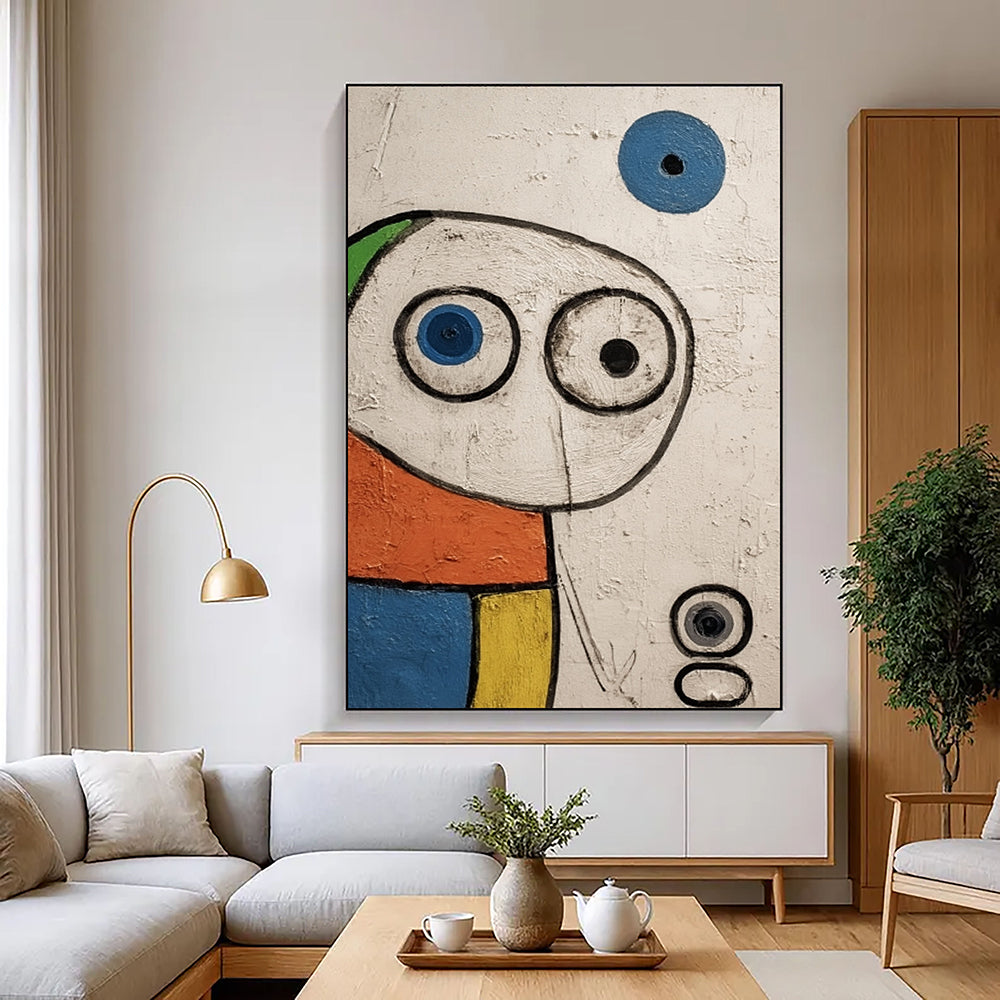 Surreal Art | Playful Eye Spots Conversation Piece Wall Art