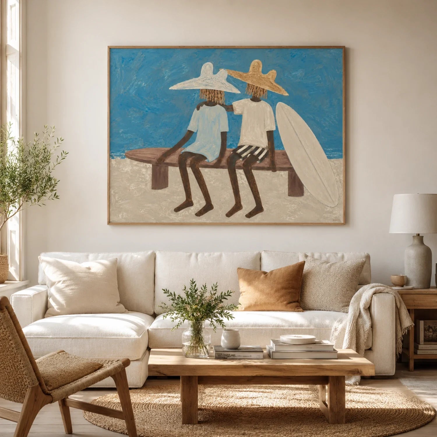 Vintage Americana Art | Surfside Companions Western Gallery Wall Decor