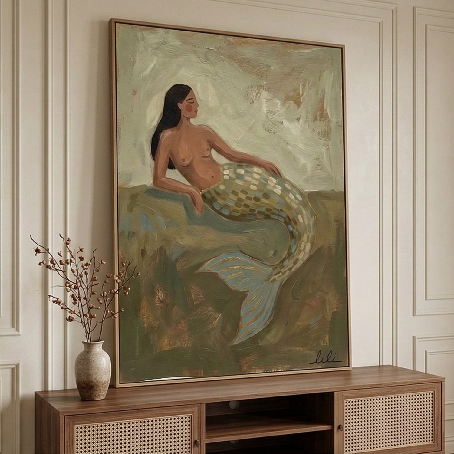 Surreal Art | Olive Tide Reverie Conversation Piece Wall Art