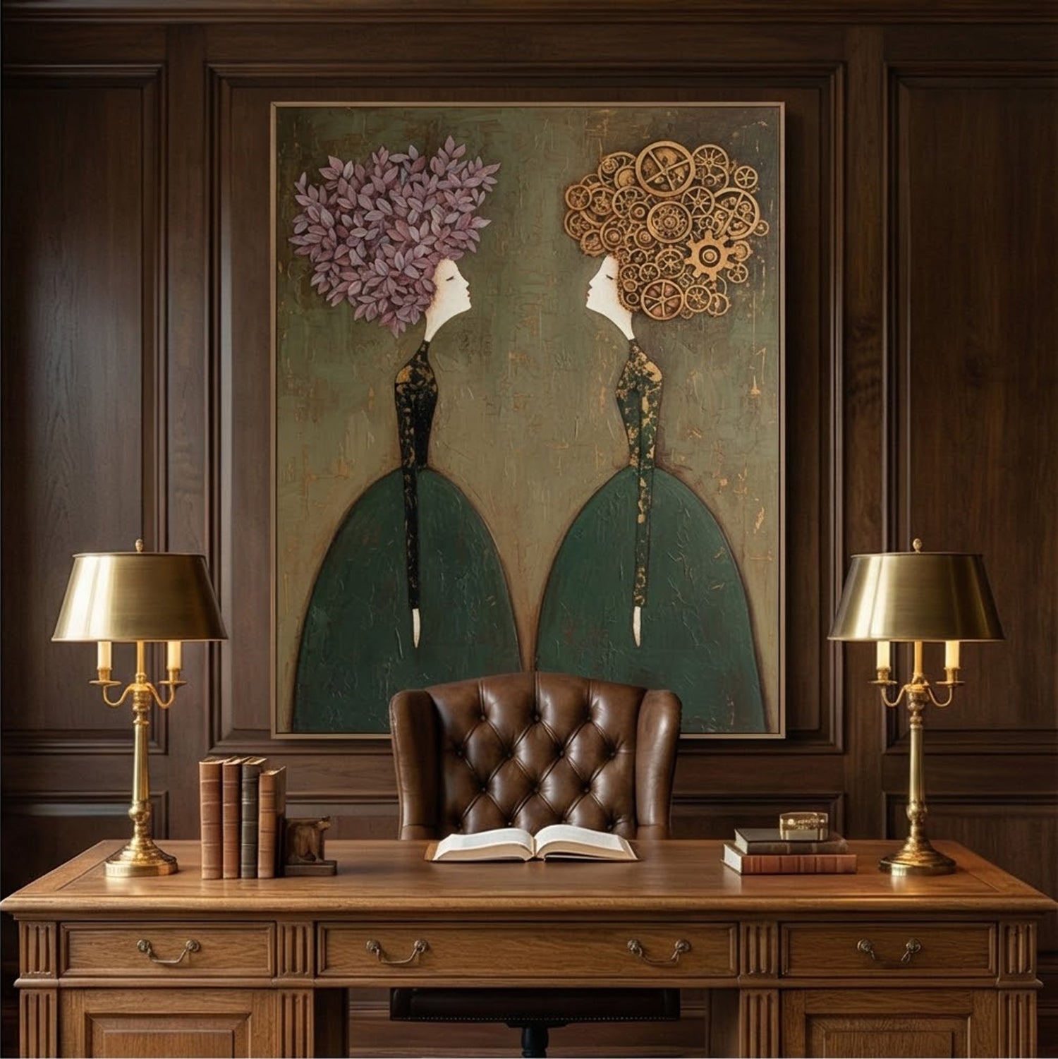 Surreal Art | Time and Growth Conversation Piece Wall Art