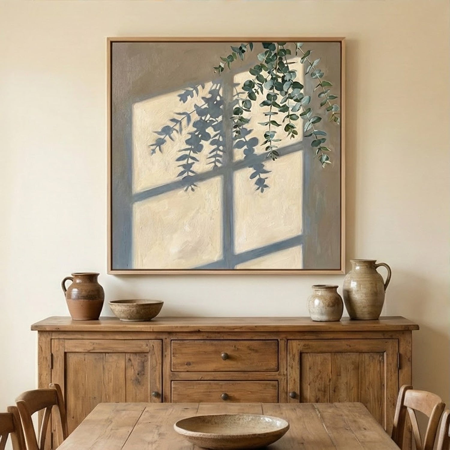 Impressionist Art | Eucalyptus Glow Canvas Landscape Wall Art