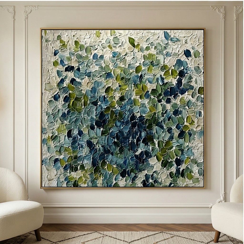 3D textured Art | Leaflit Symphony Botanical Textured Wall Art