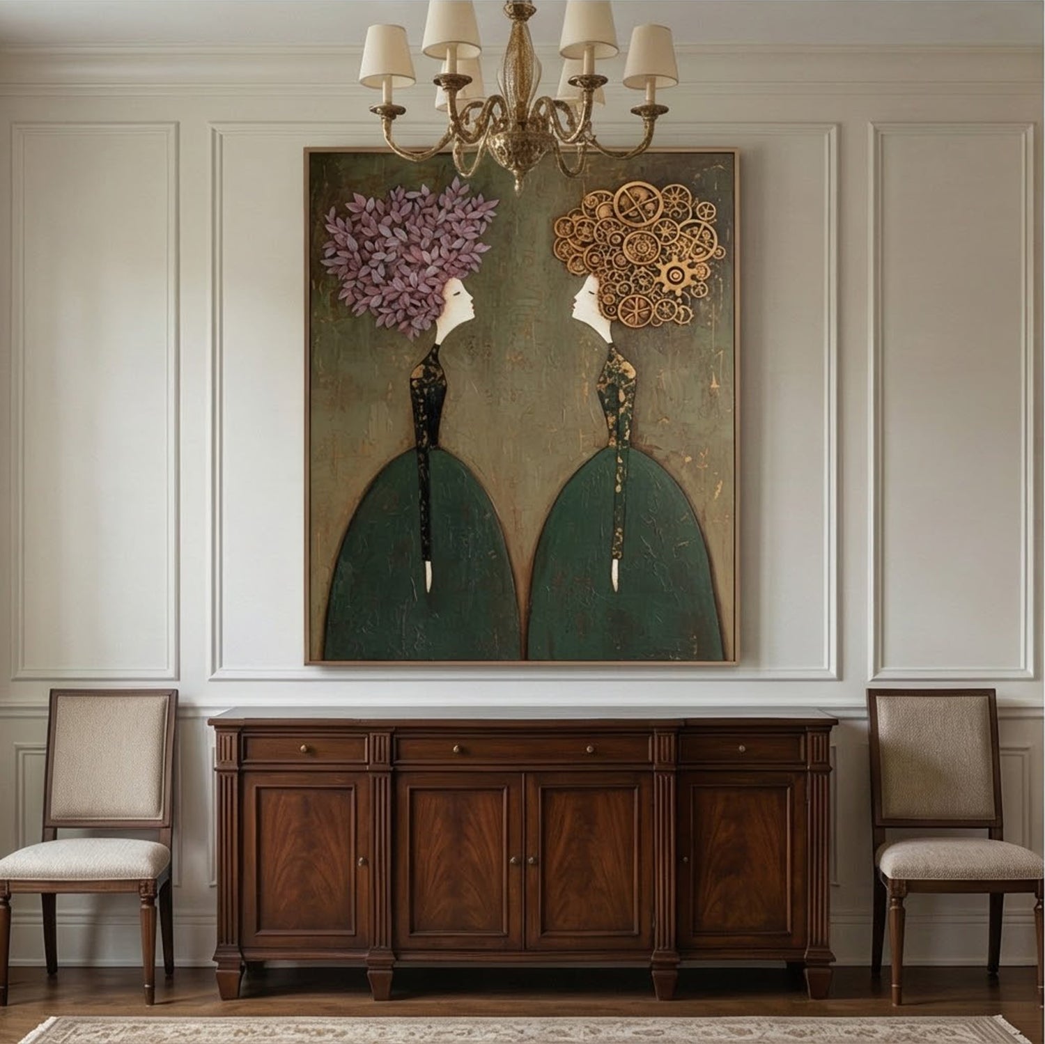 Surreal Art | Time and Growth Conversation Piece Wall Art