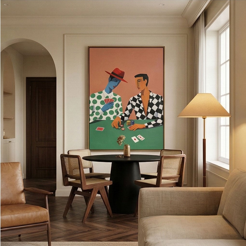 Surreal Art | PK-Gambit in Rose Dreamlike Canvas Wall Art