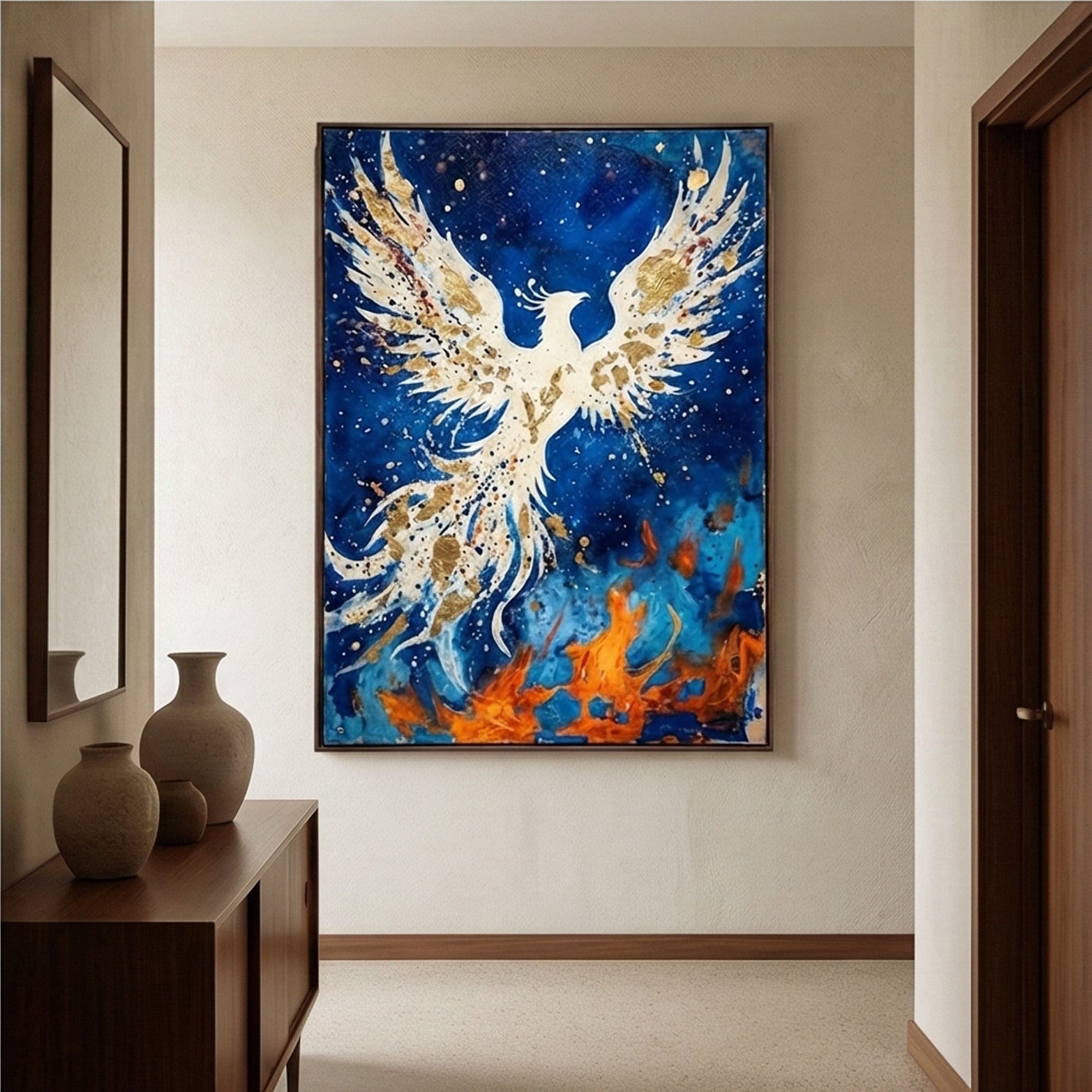 Surreal Art | Phoenix Rising Conversation Piece Wall Art