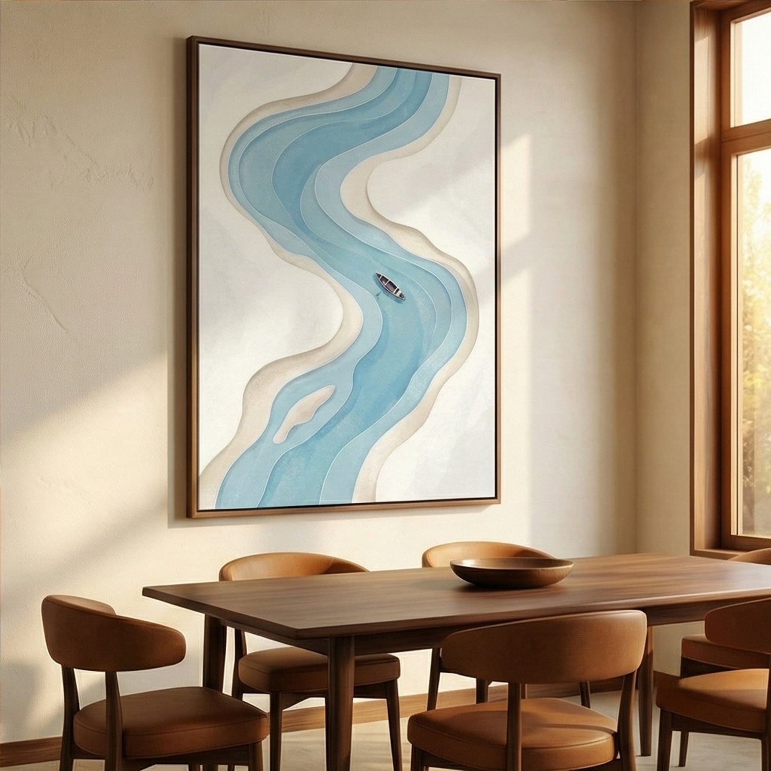 Impressionist Art | Long Flow Floral Canvas Wall Art