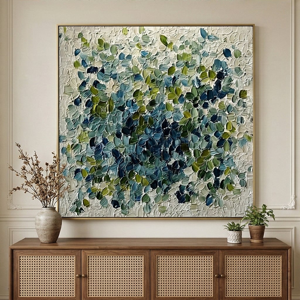 3D textured Art | Leaflit Symphony Botanical Textured Wall Art