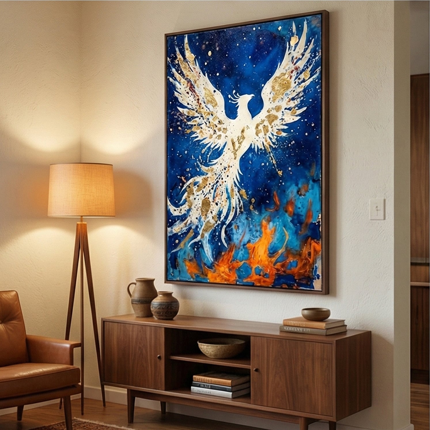 Surreal Art | Phoenix Rising Conversation Piece Wall Art