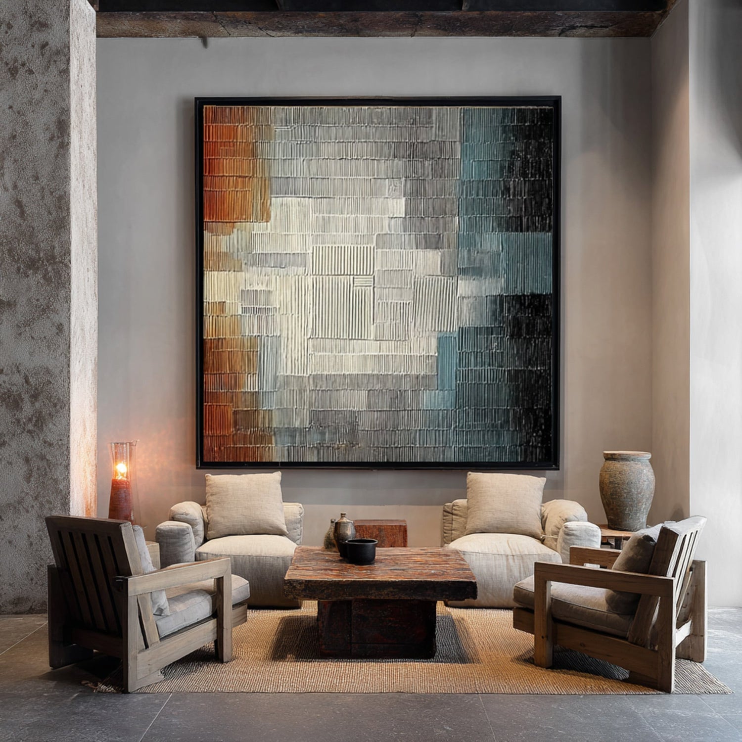 Wabi-Sabi Art | Urban Hush Organic Texture Canvas Wall Art