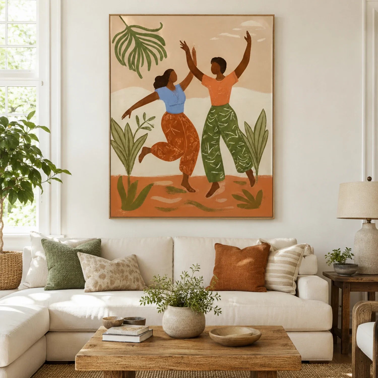 Vintage Americana Art | Dance of Joy Cowboy Western Wall Art