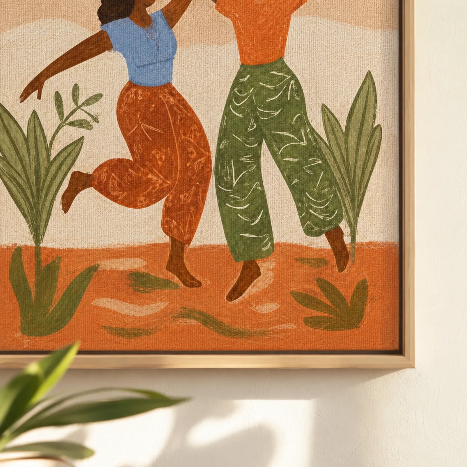Vintage Americana Art | Dance of Joy Cowboy Western Wall Art
