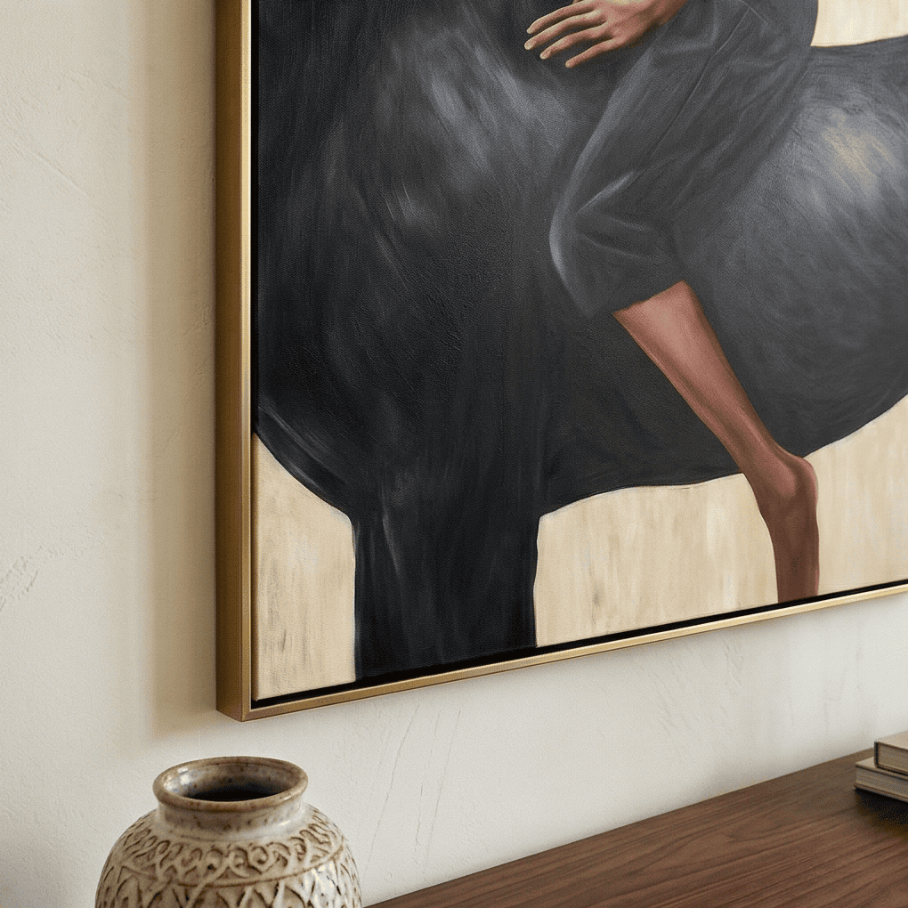 Vintage Americana Art | Silent Ascent Western Canvas Wall Decor