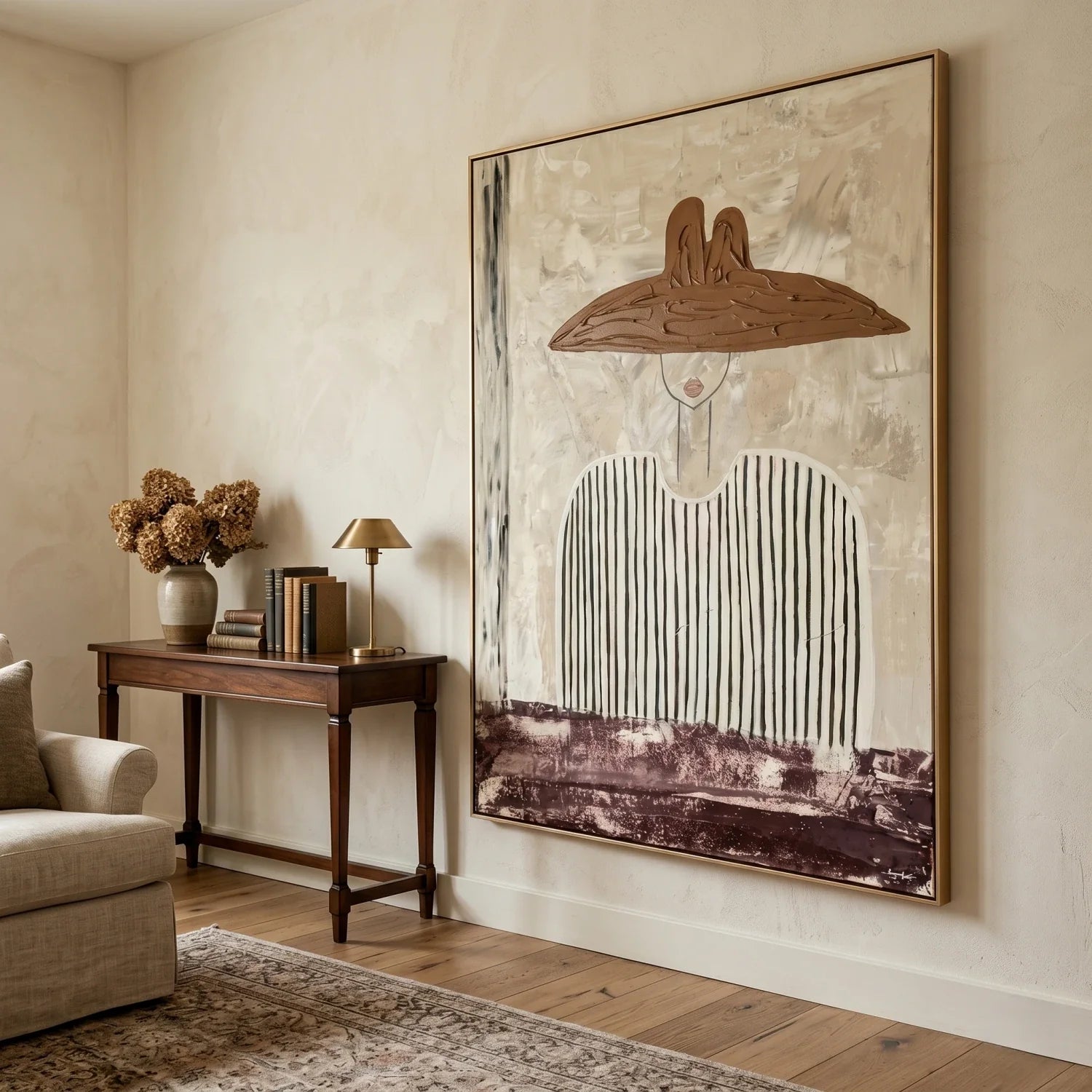 Vintage Americana Art | Veiled Poise Western Gallery Wall Decor