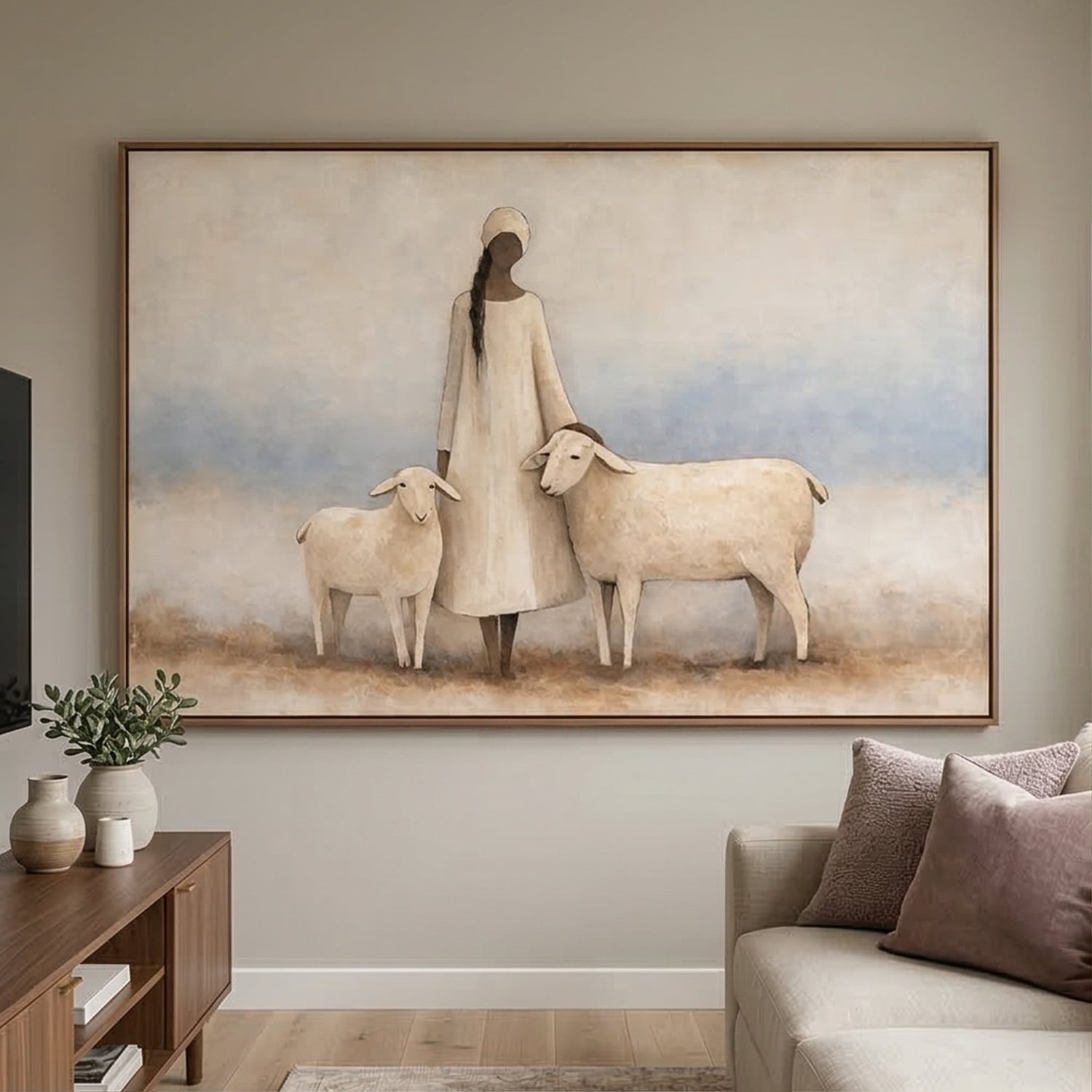 Vintage Americana | Gentle Covenant Western Canvas Wall Decor