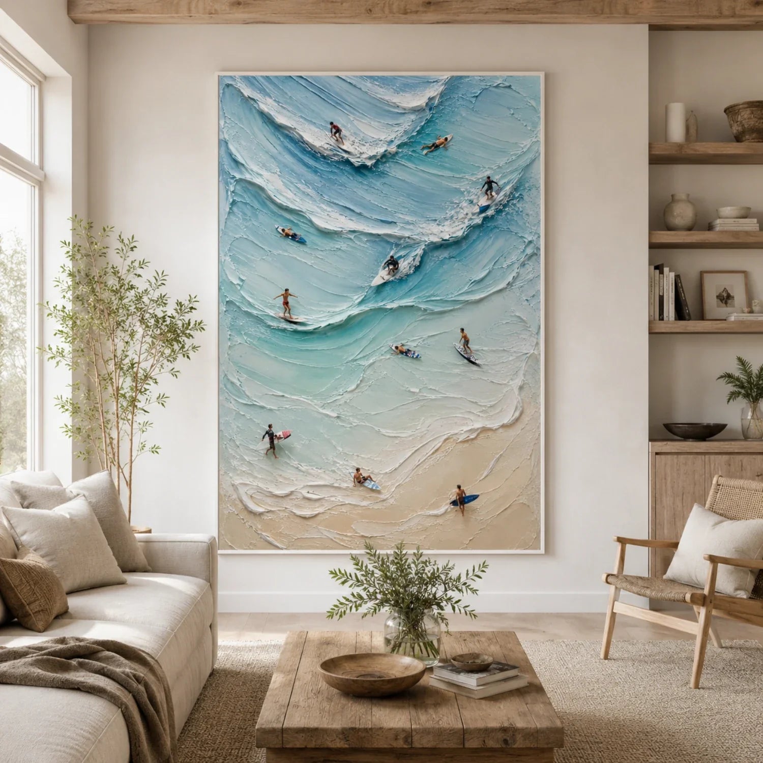 3D textured Art | Where Foam Remembers Textured Canvas Wall Art