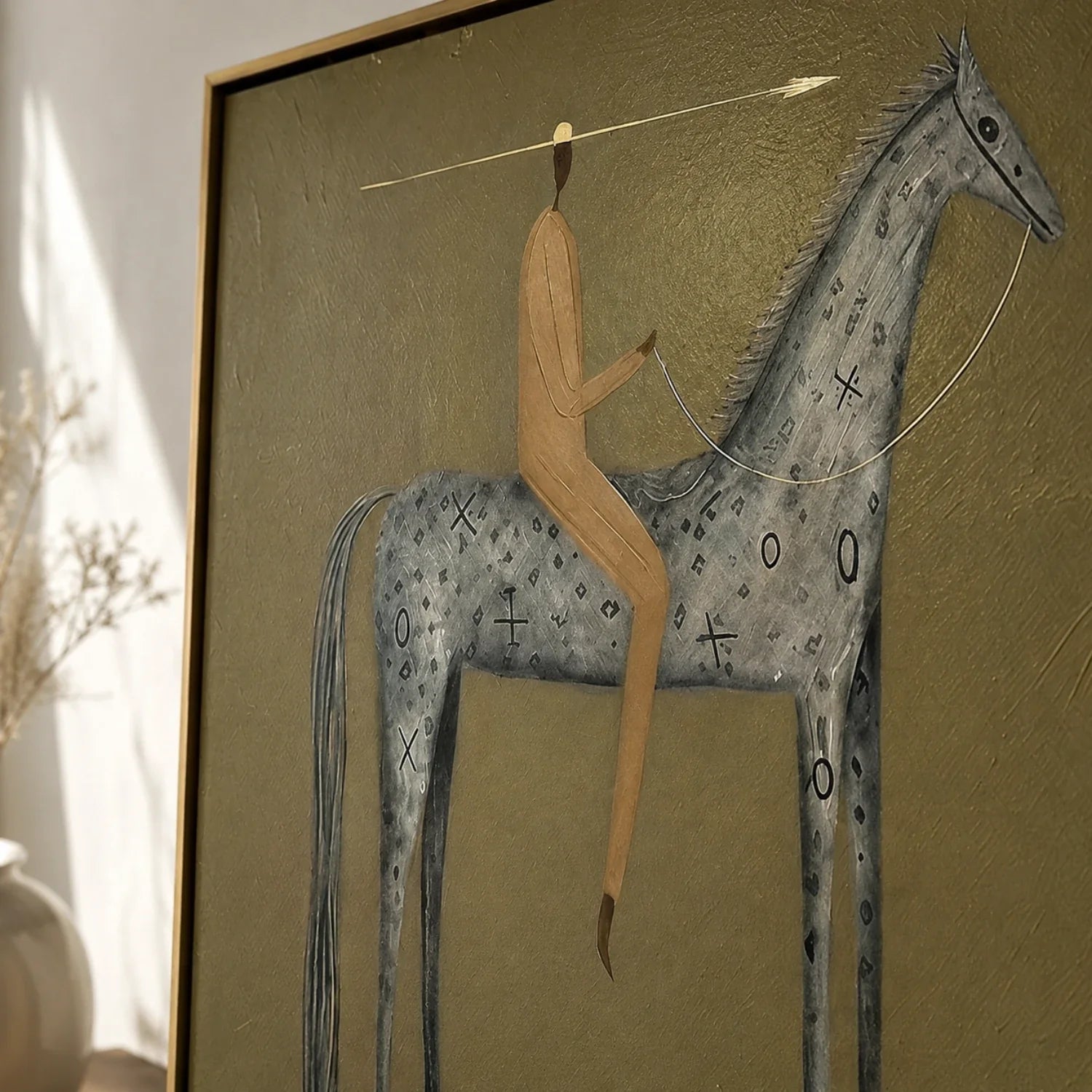 Vintage Americana Art | Olive Ascent Southwest Home Decor Canvas