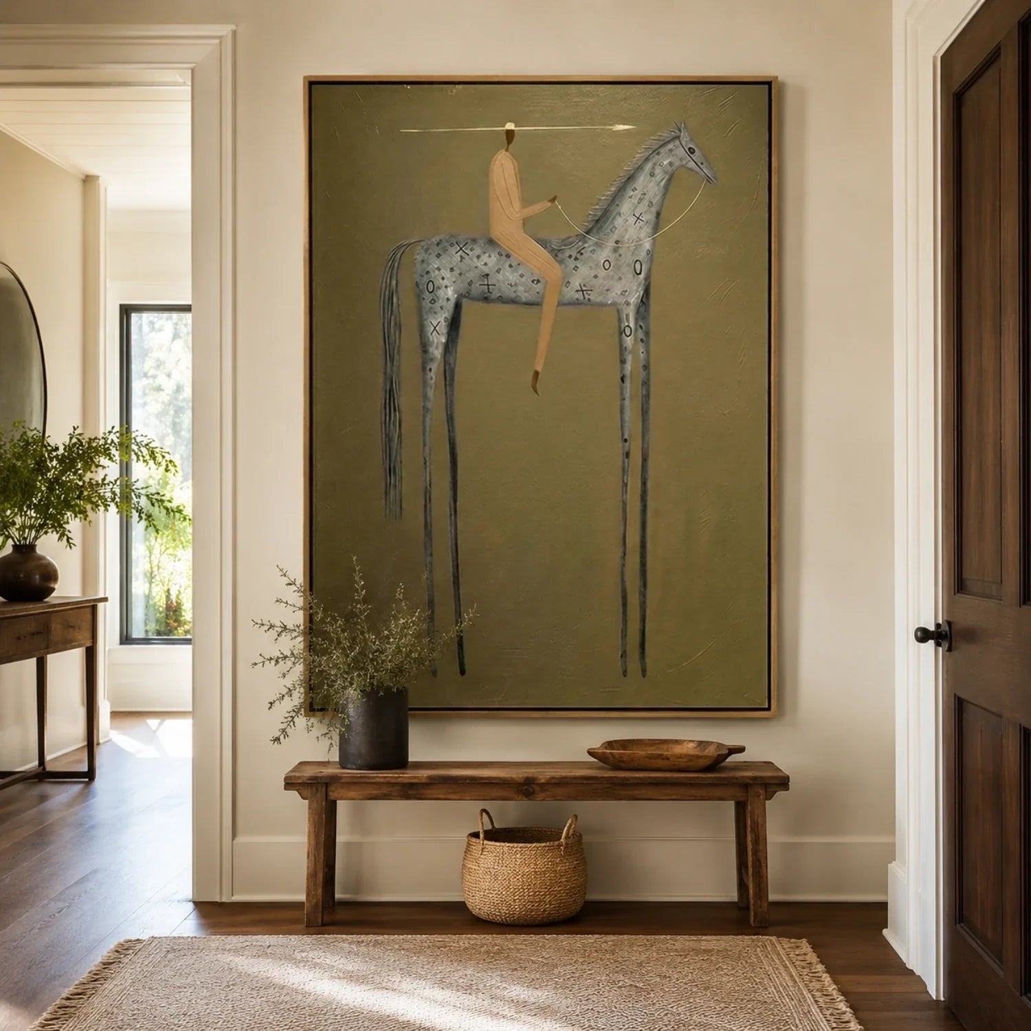 Vintage Americana Art | Olive Ascent Southwest Home Decor Canvas