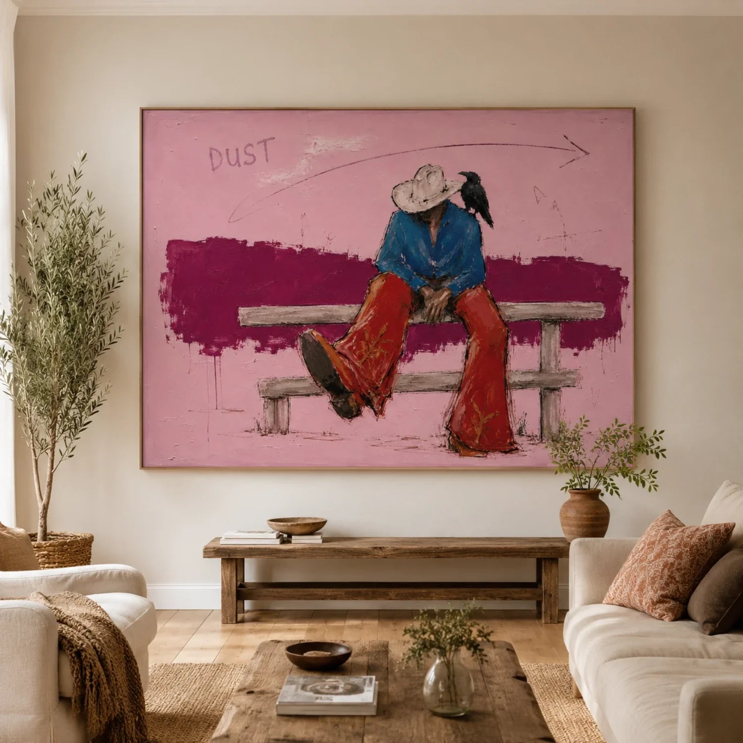 POP Art | Drift of the Quiet Frontier Western Canvas Wall Decor