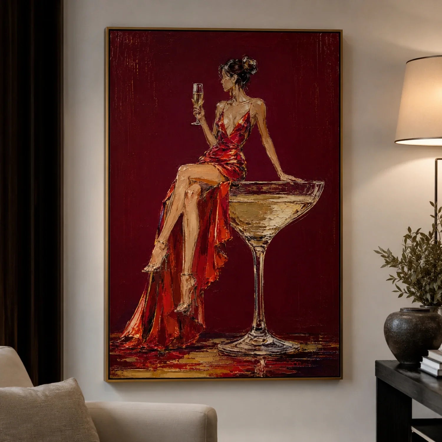 POP Art | A Toast to the Unspoken Western Lifestyle Wall Decor