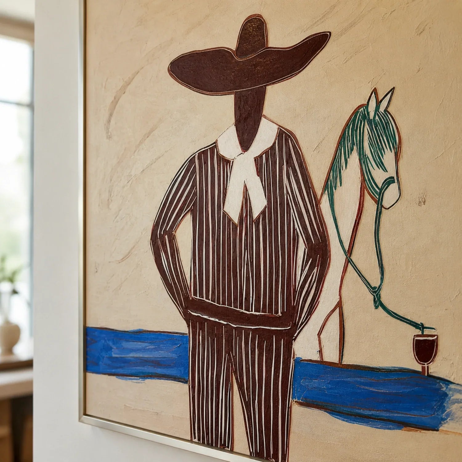 Vintage Americana Art | Quiet Frontier Western Canvas Wall Decor