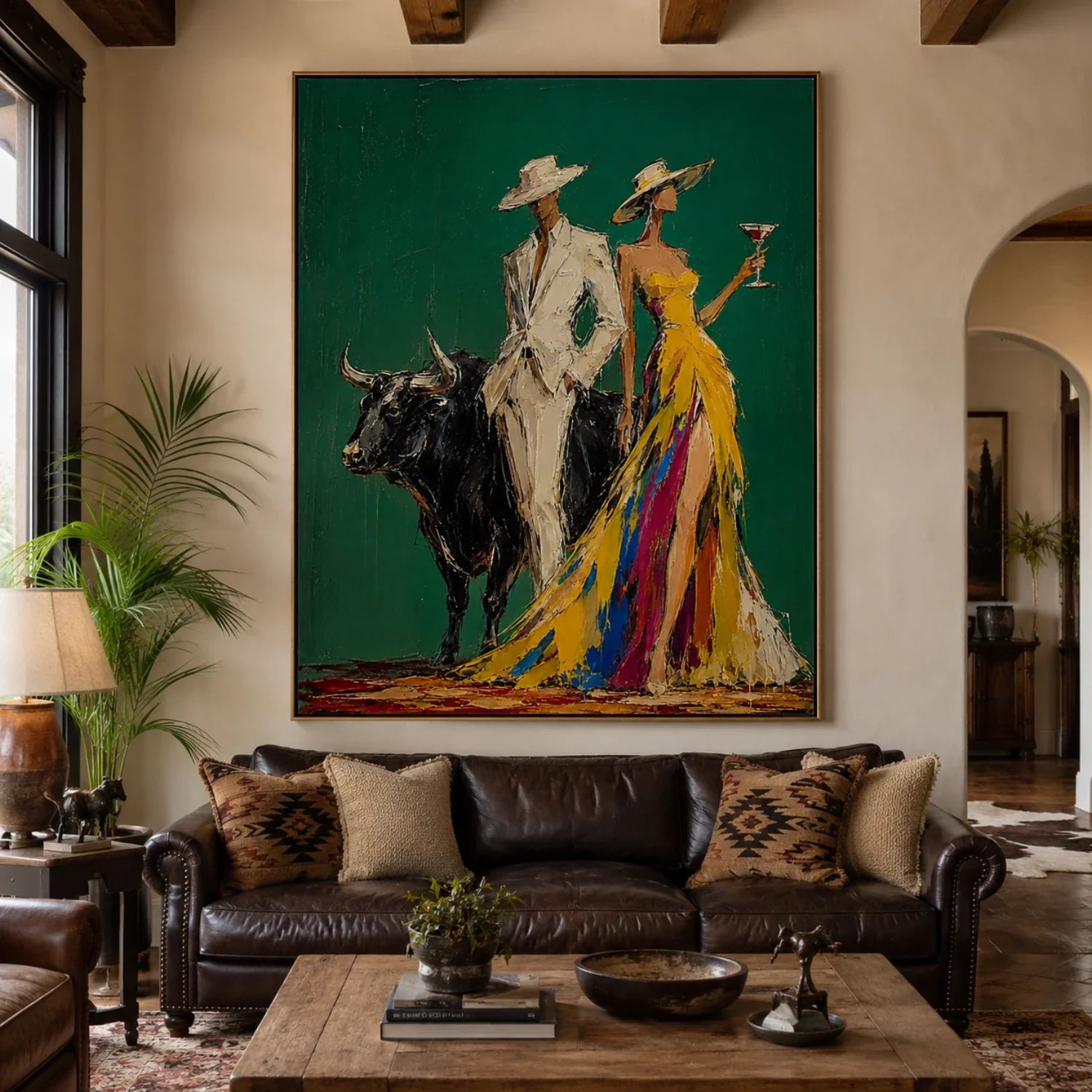 POP Art | Chroma of the Quiet Frontier Western Canvas Wall Decor