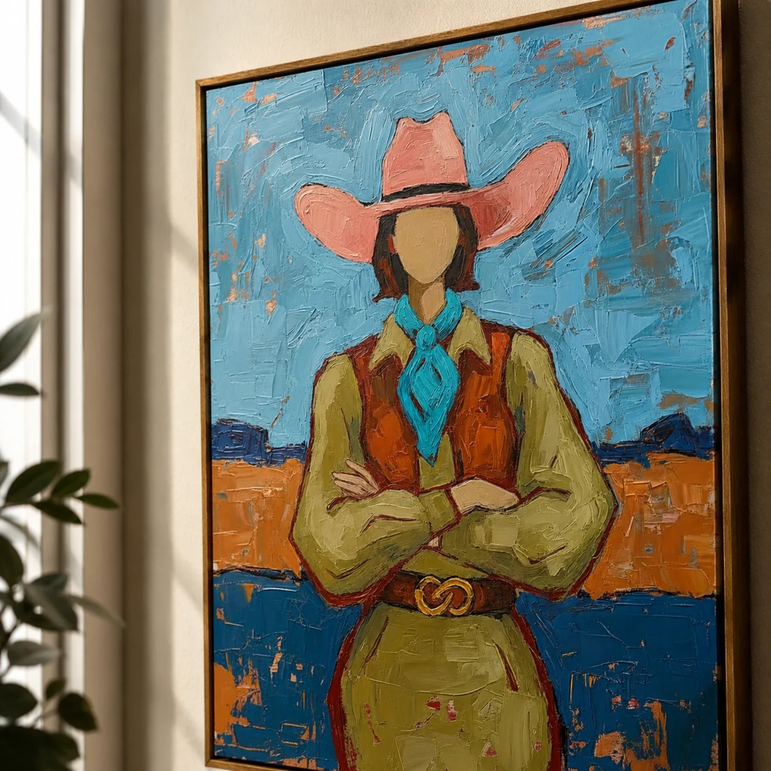 POP Art | Desert Grit Western Canvas Wall Decor