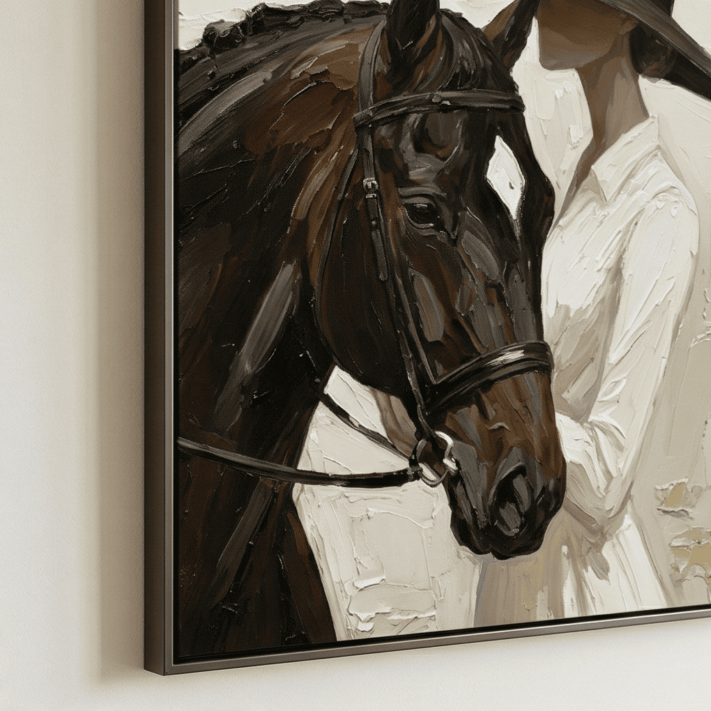 Vintage Americana Art | Veiled Grace Western Gallery Wall Decor