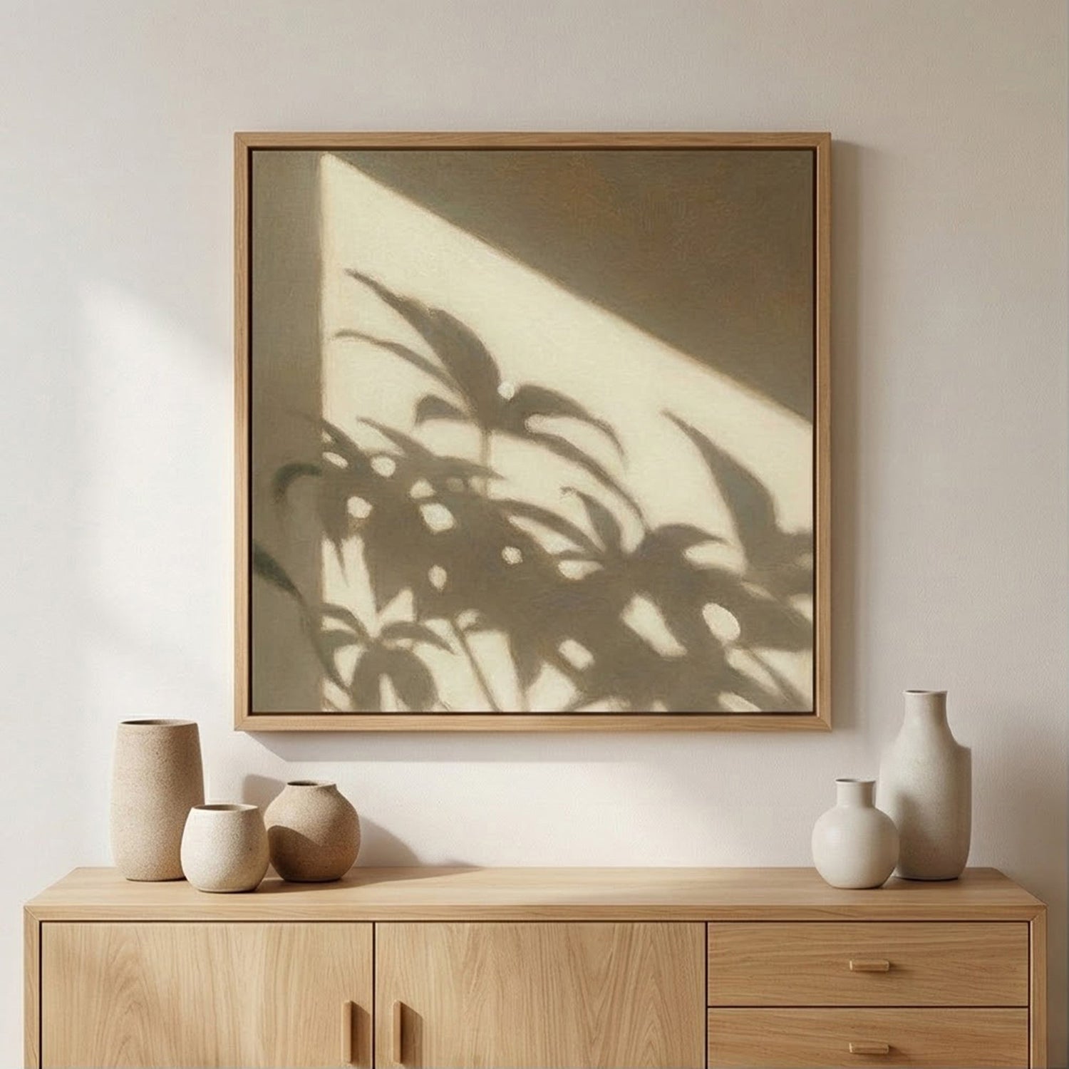 Impressionist Art | Sunlit Silhouettes Floral Canvas Wall Art