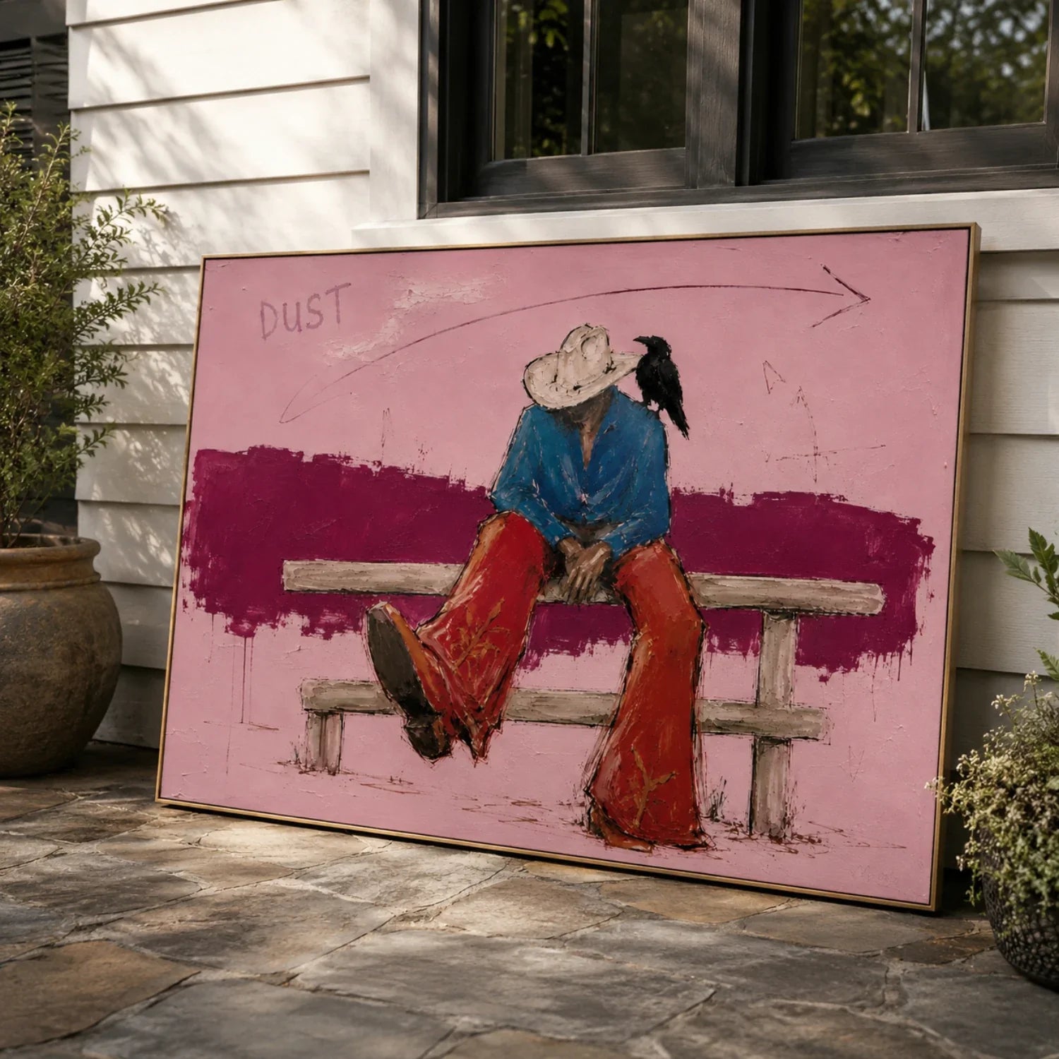 POP Art | Drift of the Quiet Frontier Western Canvas Wall Decor