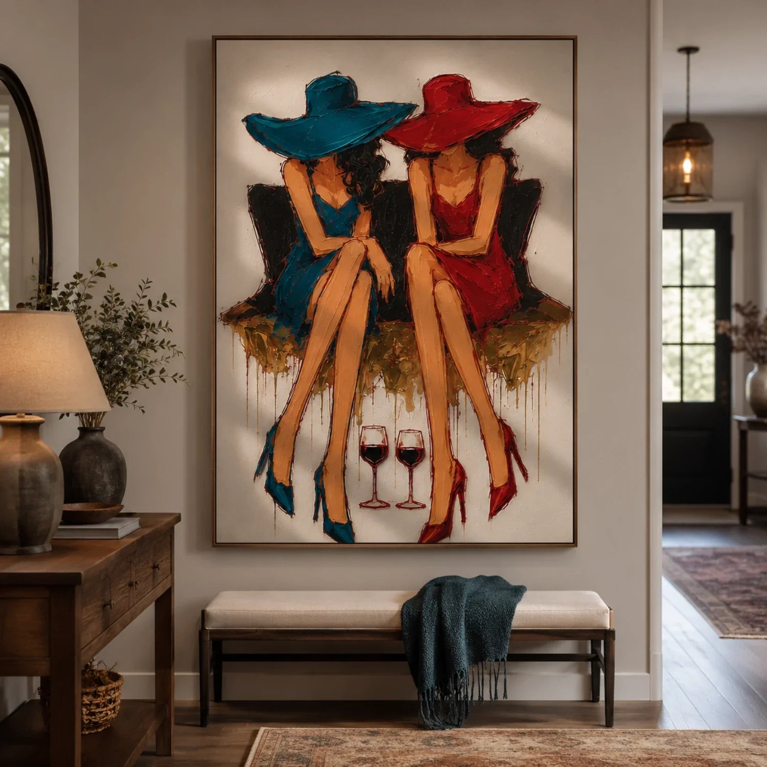 POP Art | When Color Learned to Whisper Colorful Living Room Wall Decor
