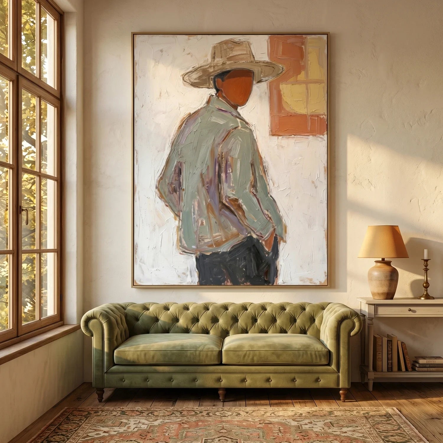 Vintage Americana Art | Desert Silence Western Canvas Wall Decor