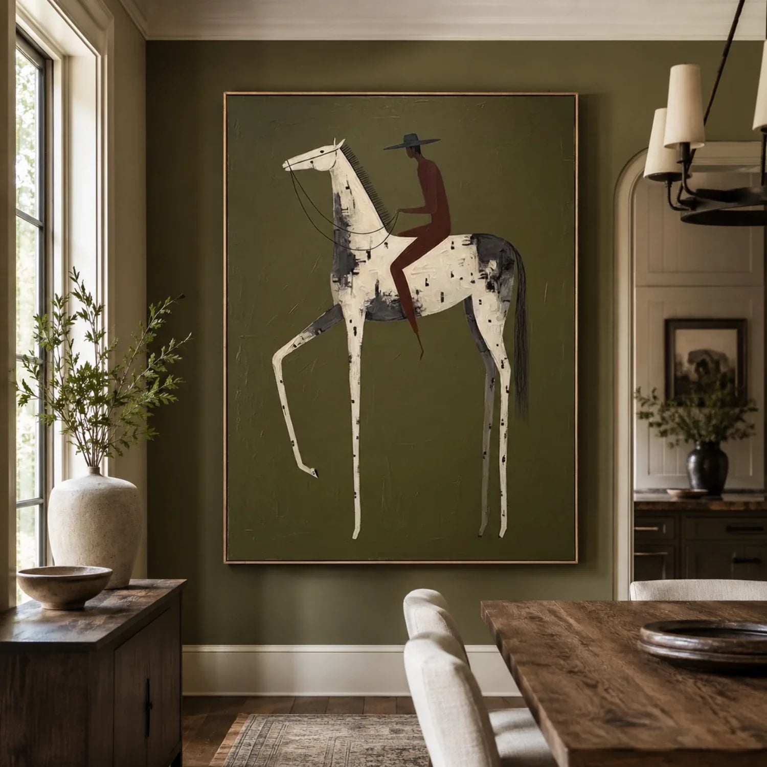 Vintage Americana Art | Verdant Passage Western Gallery Wall Decor