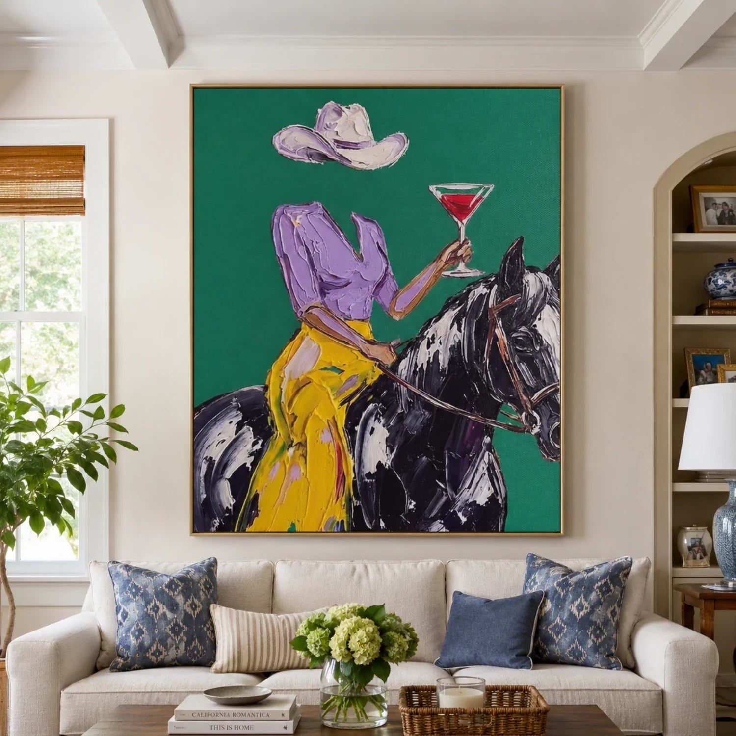 POP Art | Cowgirl Toast Western Cowgirl Wall Art